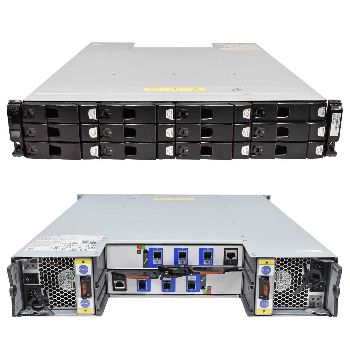 Seagate XYRATEX Compellent Enclosure HB-1235 2U 2x Controller 0989198-06 12x 3.5 Bay 2x PSU