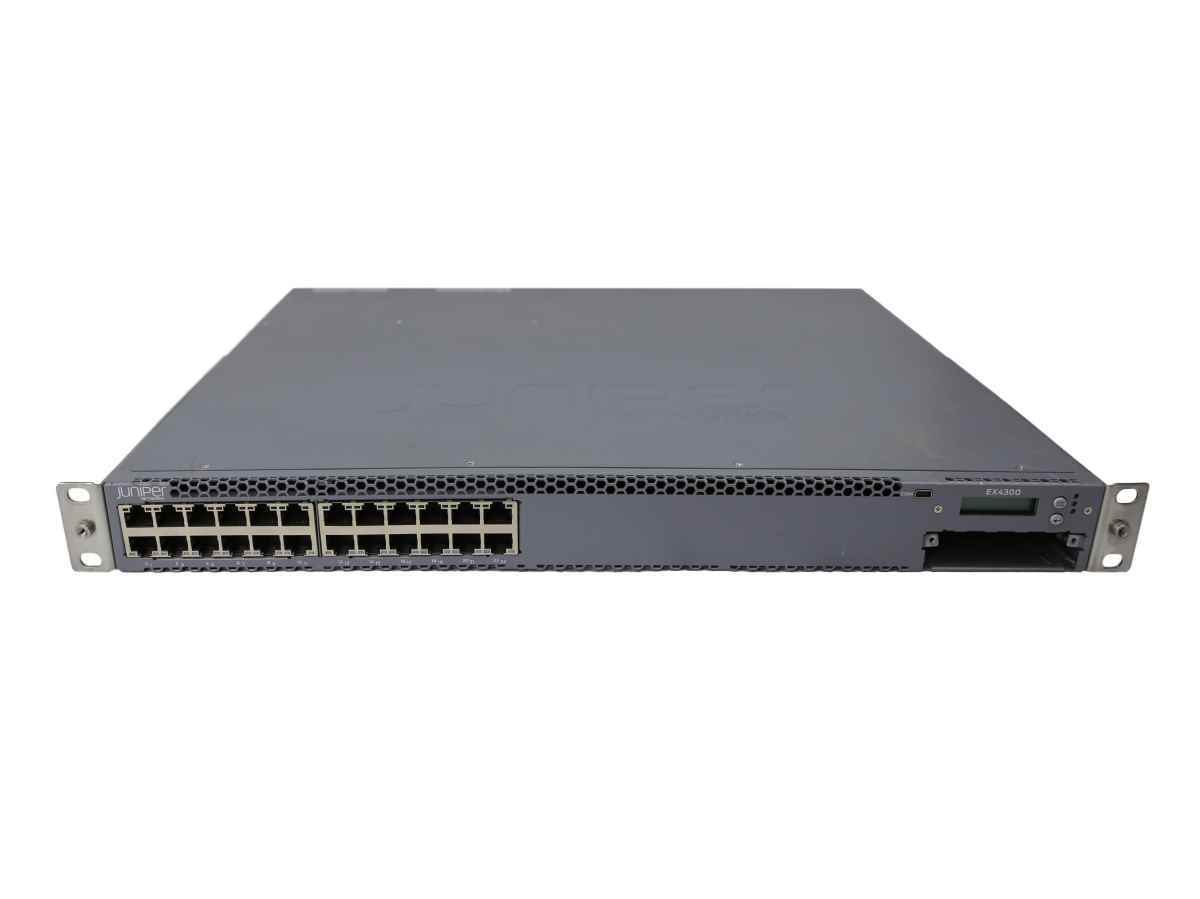Juniper EX4300-24T 24-Port Stackable Gigabit Ethernet Switch 4x QSFP+ 2x 350W PSU