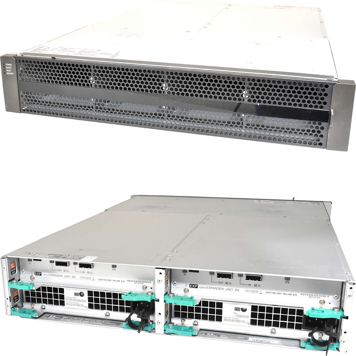 Fujitsu-Eternus-Storage-DX80-Expansion-FTS-ETLDE2A-004.jpg Fujitsu Eternus Storage DX80 Expansion FTS: ETLDE2AG 12 Bay 3,5" 2x CA07145-C611 2x PSU