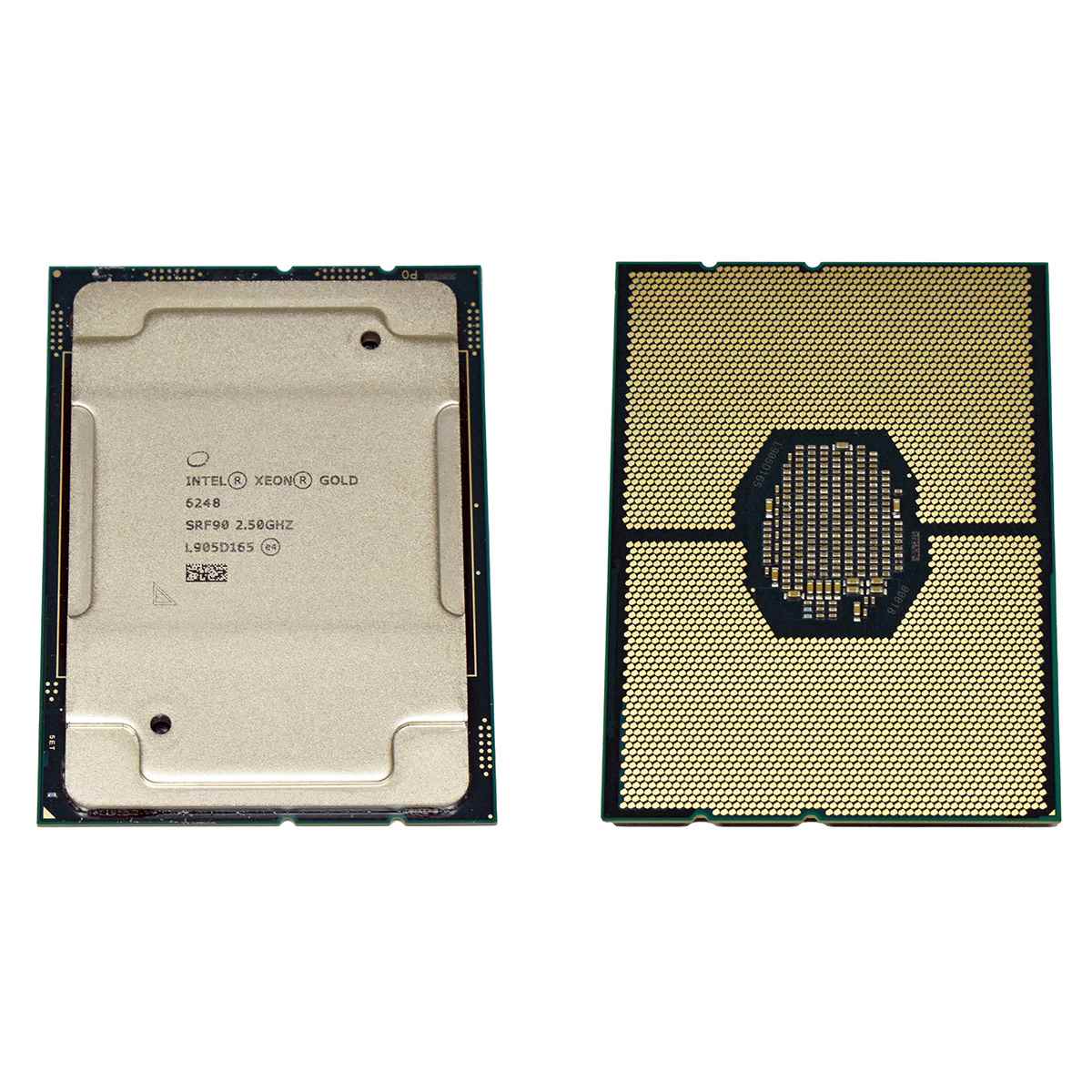 Intel Xeon Gold Processor 6248 20-Core 2.50GHz 27.75MB Cache SRF90 FCLGA3647 Intel Xeon Gold Processor 6248 20-Core 2.50GHz 27.75MB Cache SRF90 FCLGA3647