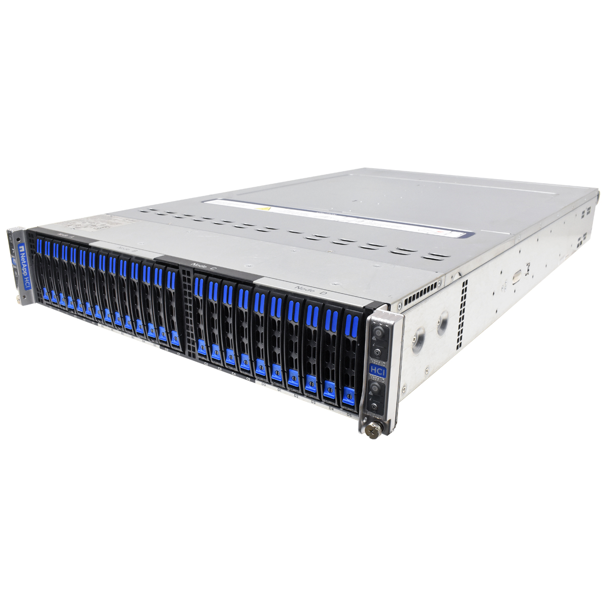 NetApp HCI Supermicro 4 Node Server NAF-1701 no Node 2x PSU 2200W CSE-217B 24x SFF Caddy NetApp HCI Supermicro 4 Node Server NAF-1701 no Node 2x PSU 2200W CSE-217B 24x SFF Caddy