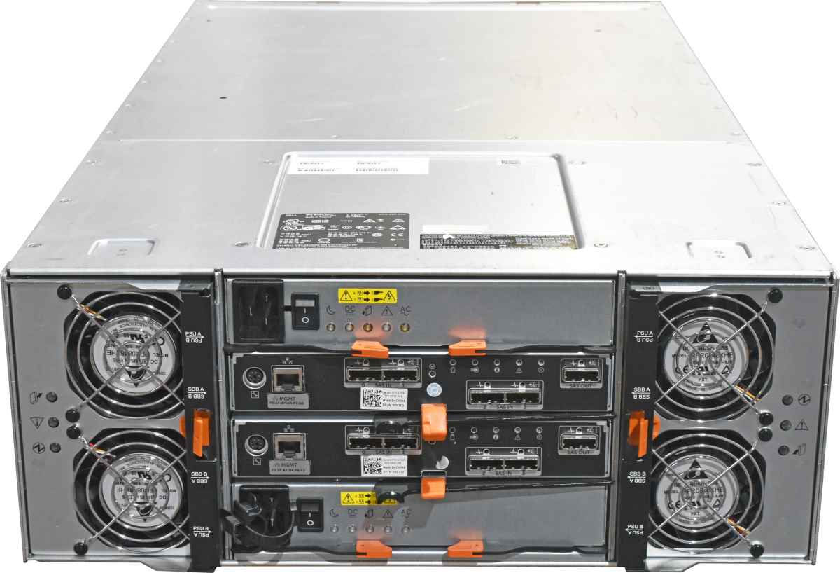 Dell PowerVault MD3260 2x 6Gb SAS Controller 00V7TD 60x Bay LFF 2x 1750W PSU 4U
