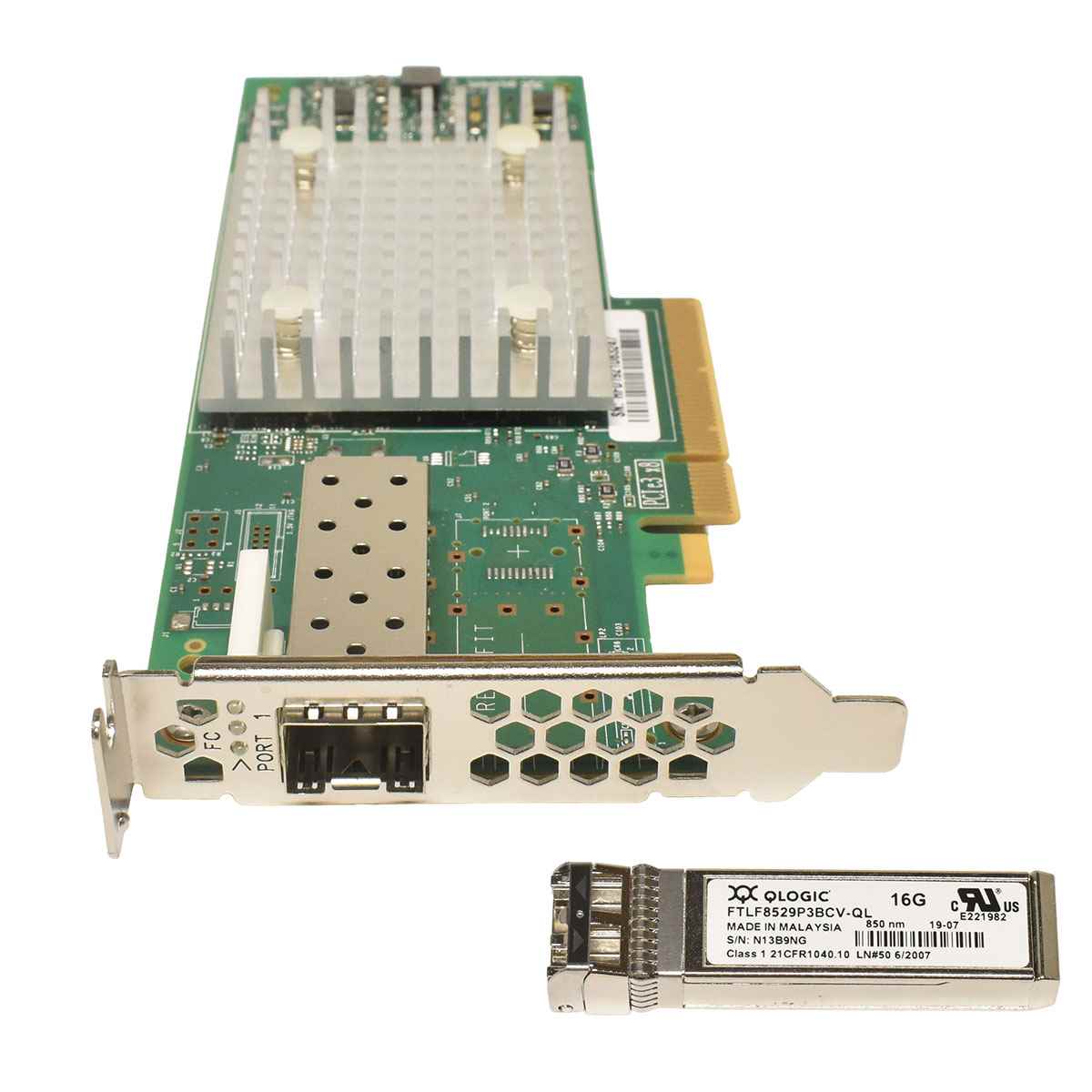 Dell Qlogic QLE2690L-DEL Single-Port SFP+ 16GB FC Netzwerkkarte 0T80X9 0P3T0T LP