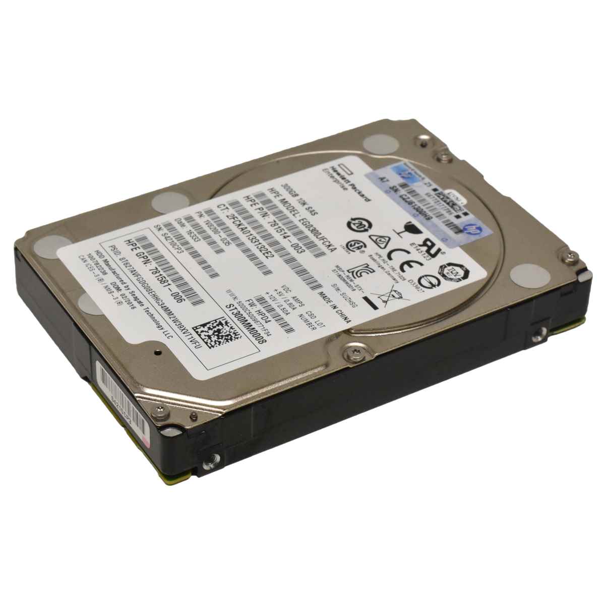10 x HP 300GB 2.5" 6G 10K SAS HDD Festplatte 507129-004 641552-001 HUC109030CSS600 2X HP 300GB 2.5" 6G 10K SAS HDD Festplatte 507129-004 641552-001 HUC109030CSS600