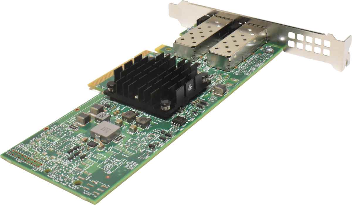 Broadcom BCM957414A4142CC Dual-Port SFP28 25G Netzwerkkarte PCle x8 FP Broadcom BCM957414A4142CC Dual-Port SFP28 25G Netzwerkkarte PCle x8 FP