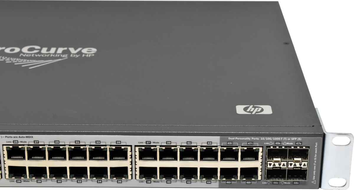 HP ProCurve 2510G-48 J9280A 48-Port Gigabit Ethernet Switch 4x SFP