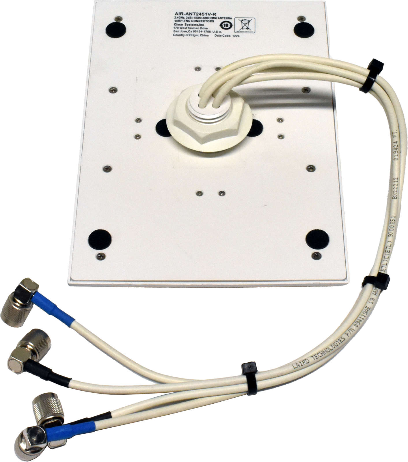 Cisco-AIR-ANT2451V-R-Four-Element-Dual-Band-Omni-D-002.jpg Cisco AIR-ANT2451V-R Four-Element Dual-Band Omni-Directional Antenna