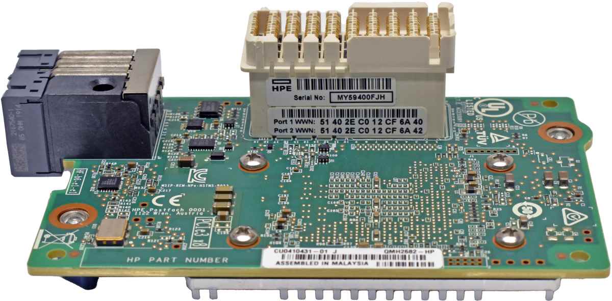 HP 763345-001 Fibre Channel Host BUS Adapter Network Card for Synergy 3830C HP 763345-001 Fibre Channel Host BUS Adapter Network Card for Synergy 3830C