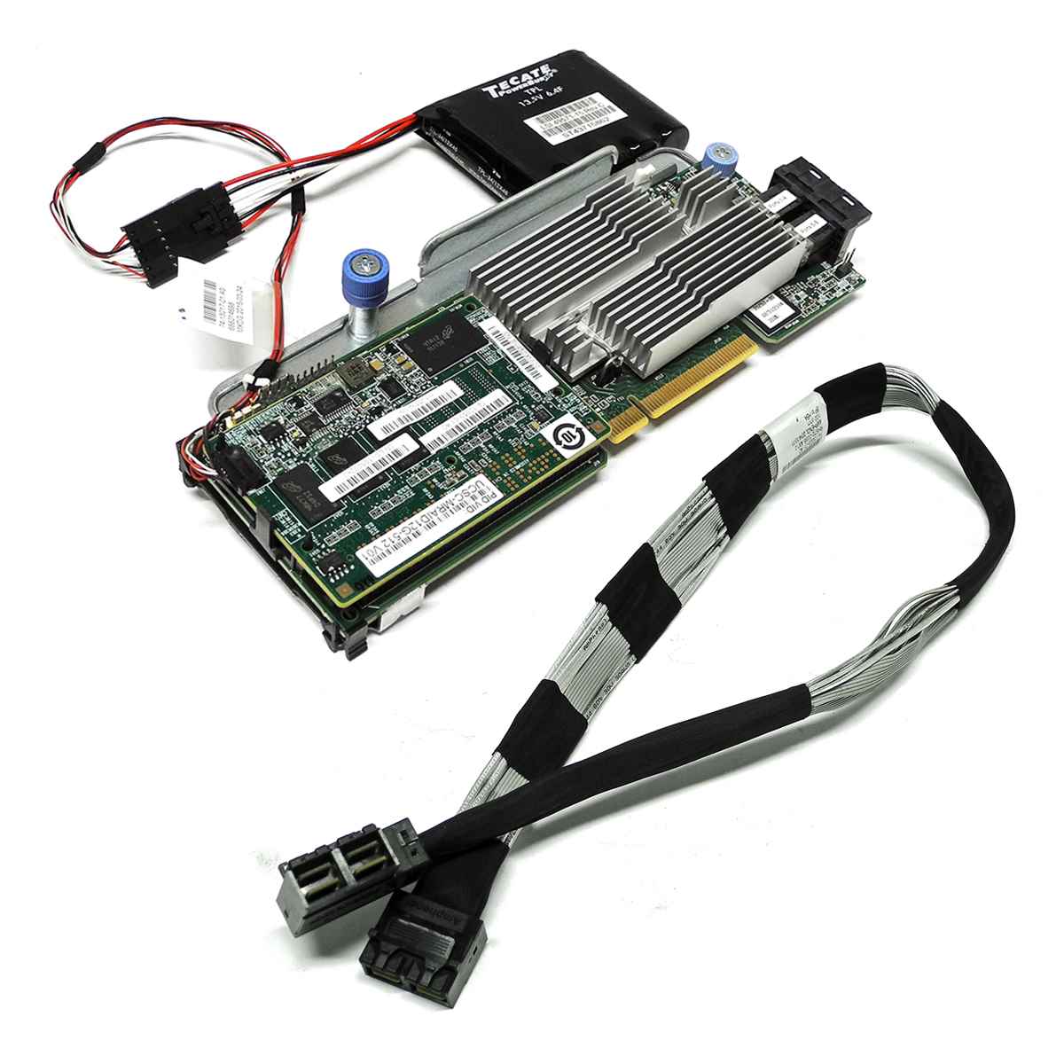 Cisco UCSC-MRAID12G 8-Port 4GB Cache SAS RAID Controller +SAS Kabel +BBU Cisco UCSC-MRAID12G 8-Port 4GB Cache SAS RAID Controller +SAS Kabel +BBU