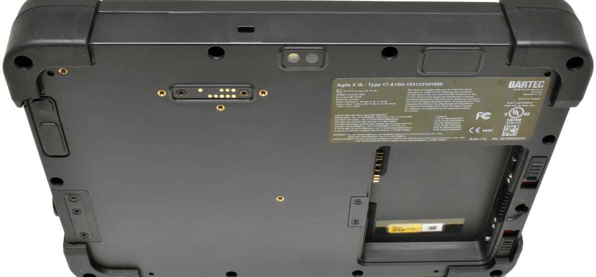 BARTEC Tablet-PC Agile X IS 10.1 N3710 1.6GHz CPU 8GB RAM 128SSD WLAN BT ATEX1