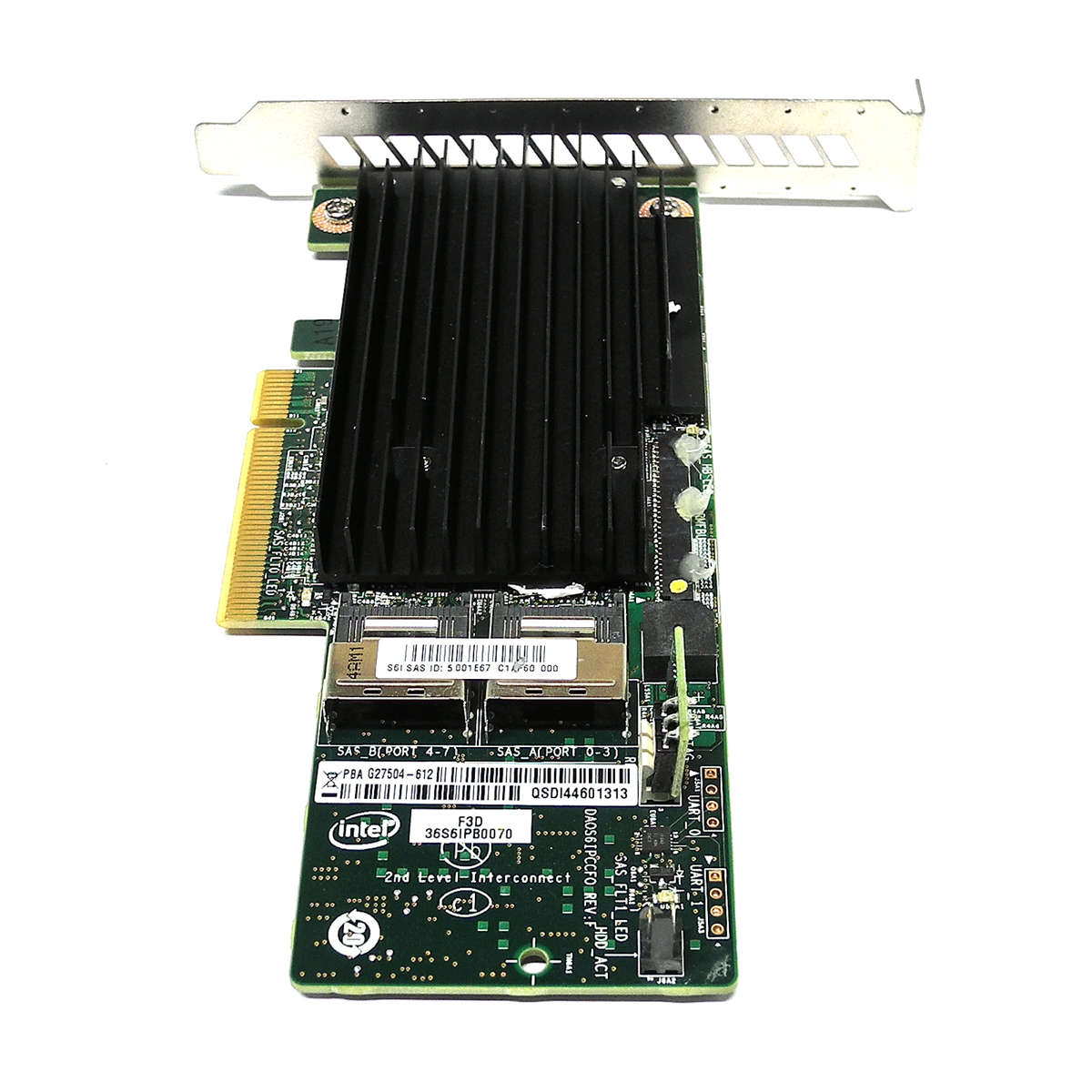 Intel-RMS25PB080-G27504-610-612-Dual-Port-PCIe-x8-003.jpg Intel RMS25PB080 G27504-610/612 Dual-Port PCIe x8 2.0 SAS RAID Controller FP