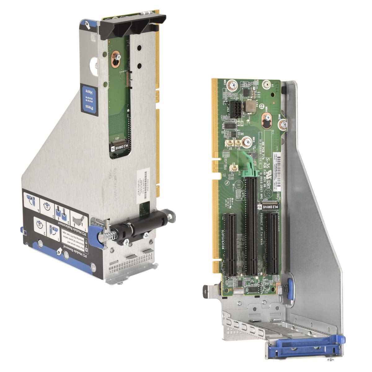 HP Riser PCI-E M.2 x8 x16 + Cage ProLiant DL380 560 Gen10 875056-001 877946-001 HP Riser PCI-E M.2 x8 x16 + Cage ProLiant DL380 560 Gen10 875056-001 877946-001