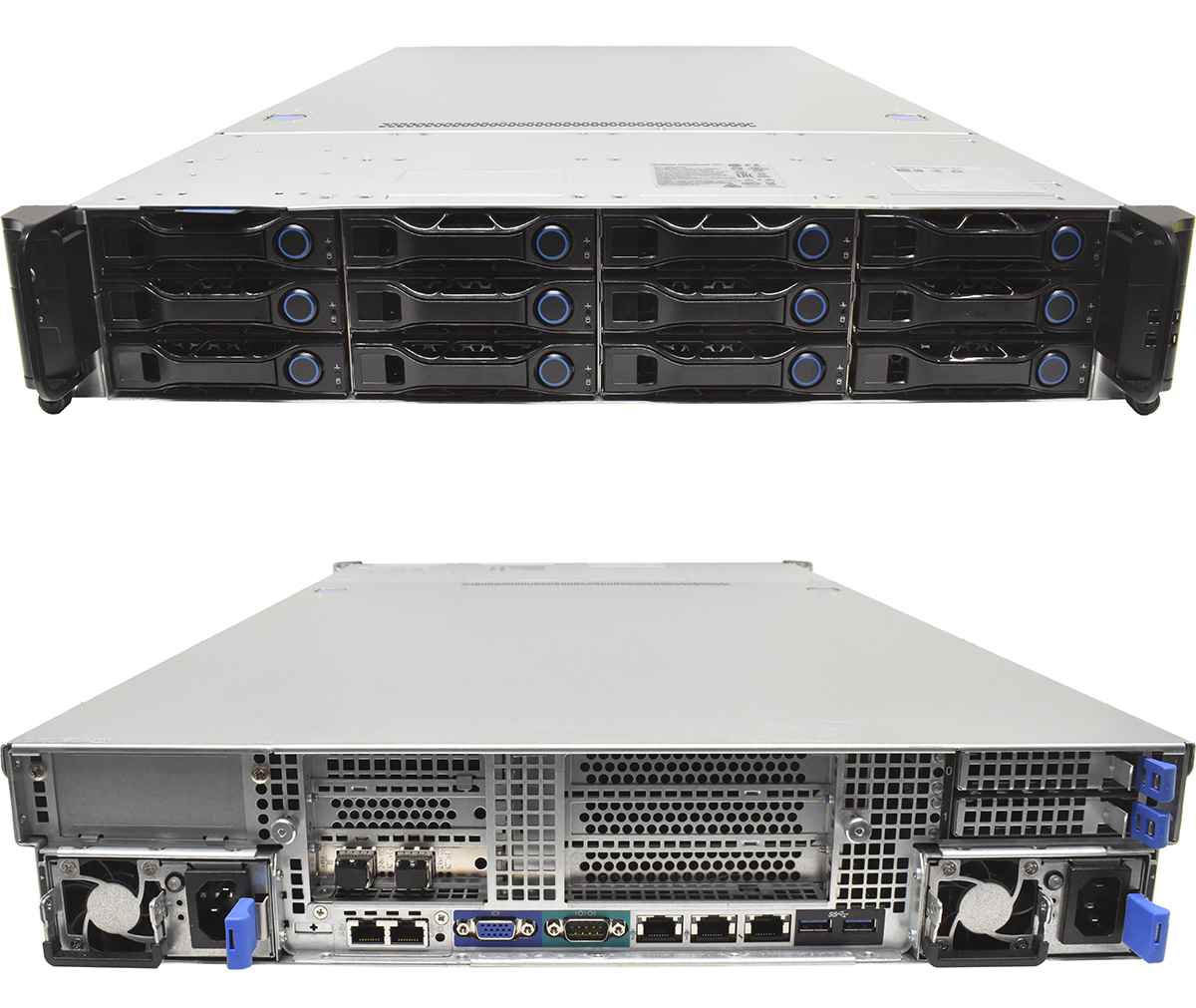Quanta Server D51B 2x Intel E5-2620 V3 CPU 64 GB RAM PC4 12x LFF 3,5 + 2x SFF 2,5 Quanta Server D51B 2x Intel E5-2620 V3 CPU 64 GB RAM PC4 12x LFF 3,5 + 2x SFF 2,5