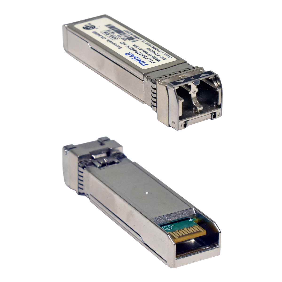 Finisar FTLF8532P4BCV-HD 32G-SW SFP+ 850nm 100m LC Duplex FC Transceiver Module Finisar FTLF8532P4BCV-HD 32G-SW SFP+ 850nm 100m LC Duplex FC Transceiver Module