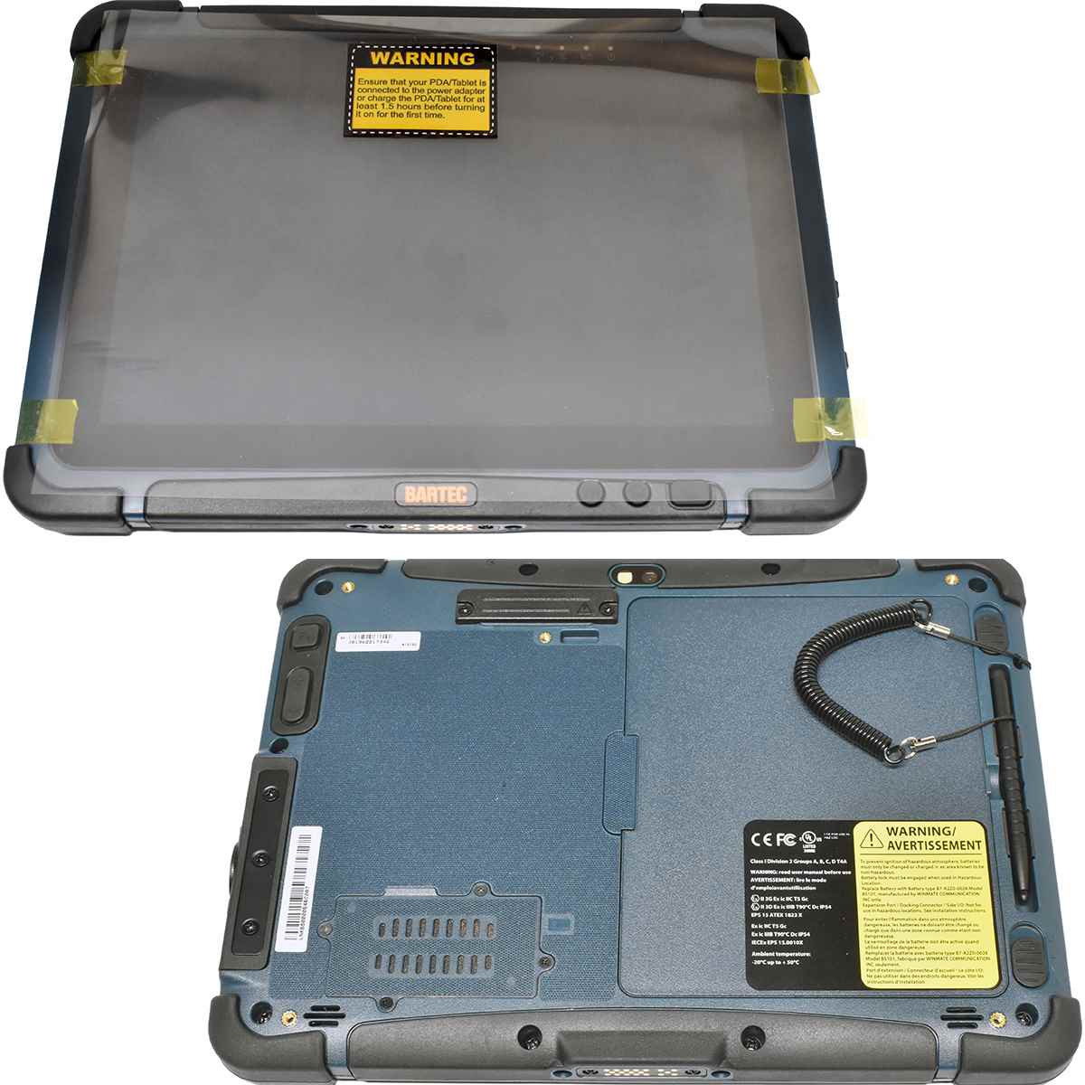 BARTEC Tablet-PC Agile X 10.1 N2930 1.83GHz CPU 8GB RAM 128GB SDD WLAN BT ATEX2 BARTEC Tablet-PC Agile X 10.1 N2930 1.83GHz CPU 8GB RAM ohne SSD WLAN BT ATEX2