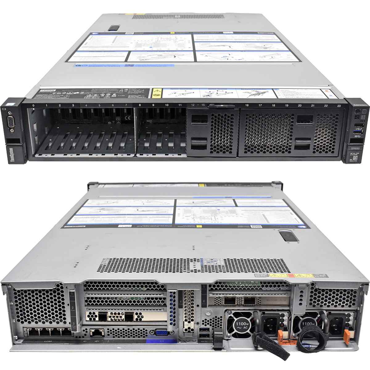 Lenovo ThinkSystem SR650 2x Platinum 8176 28C 2.10GHz 256GB PC4 16x SFF 2.5" Lenovo ThinkSystem SR650 2x Platinum 8176 28C 2.10GHz 256GB PC4 16x SFF 2.5"