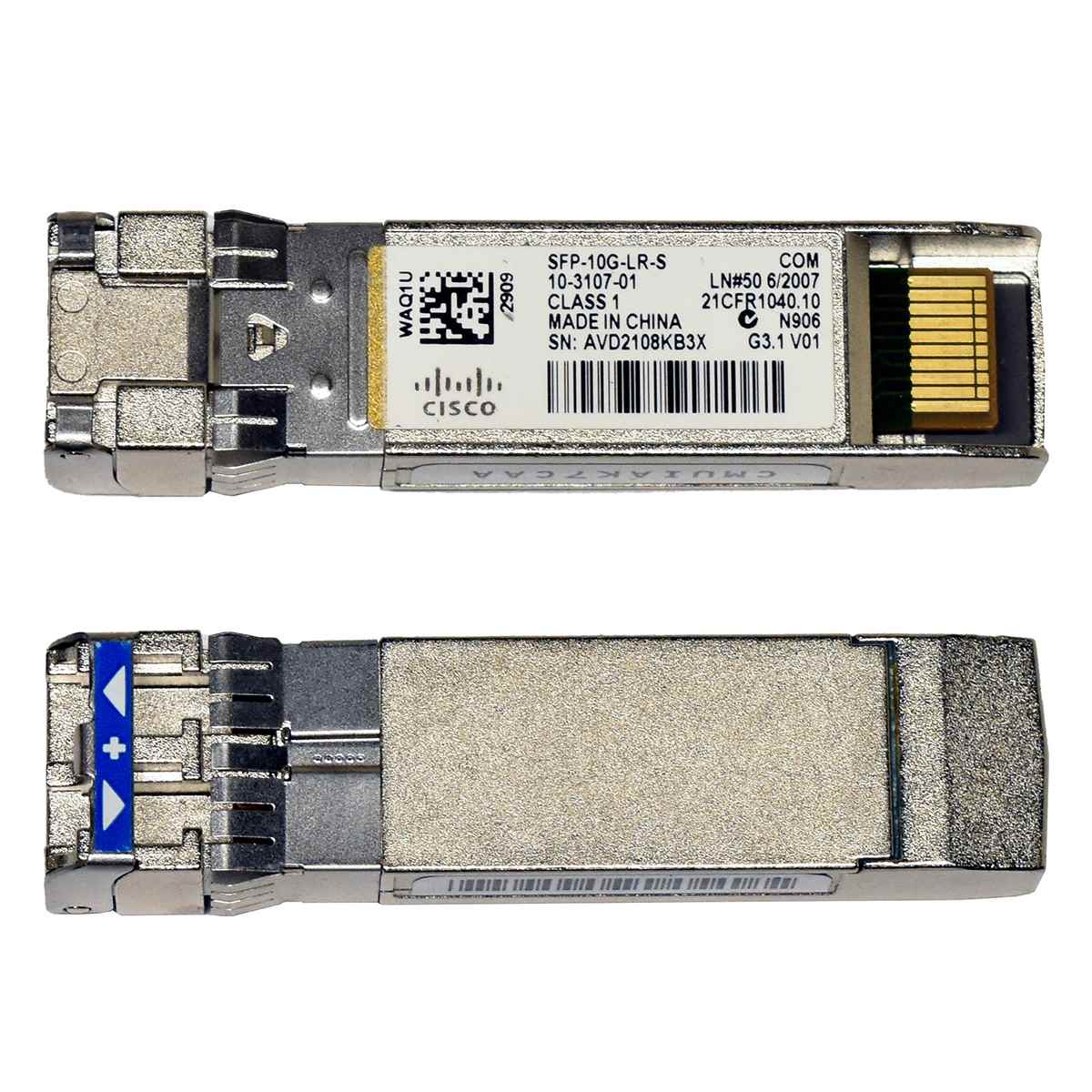 Cisco SFP-10G-LR-S 10-3107-01 10G 10km Mini GBIC SFP+ Module Cisco SFP-10G-LR-S 10-3107-01 10G 10km Mini GBIC SFP+ Module