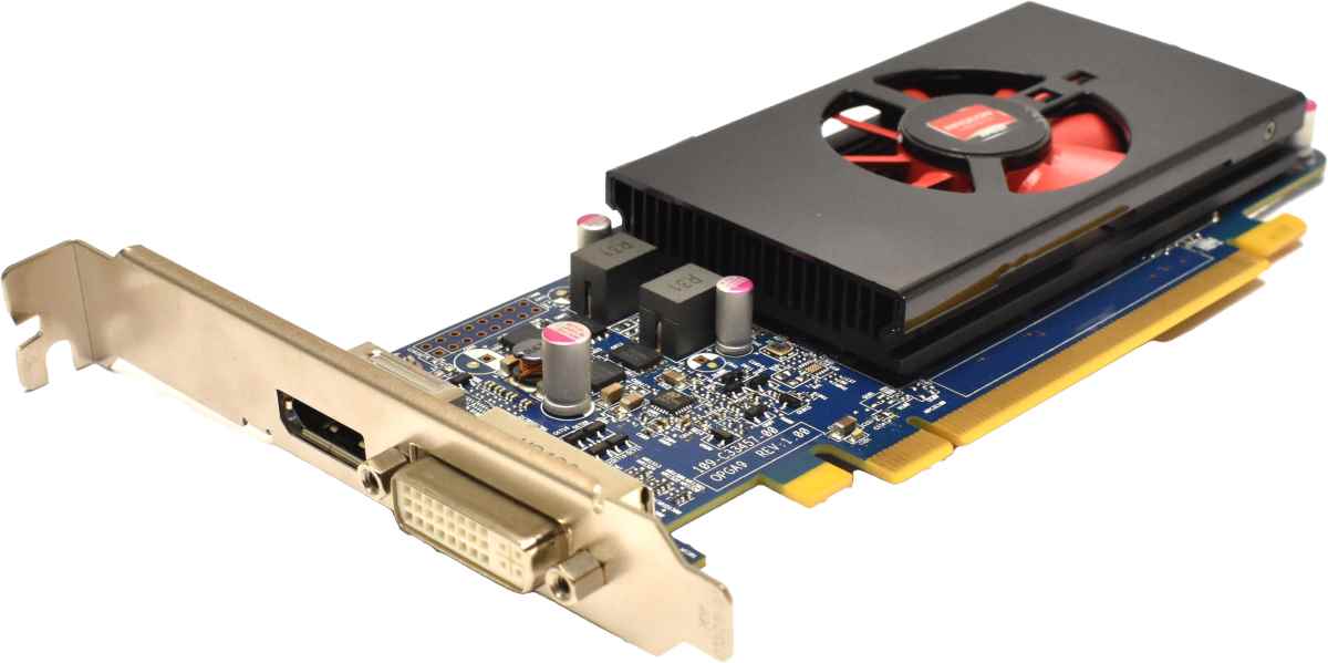 Dell Grafikkarte AMD Radeon HD 7570 1GB DDR5 PCIe x16 0NJ0D3 FP
