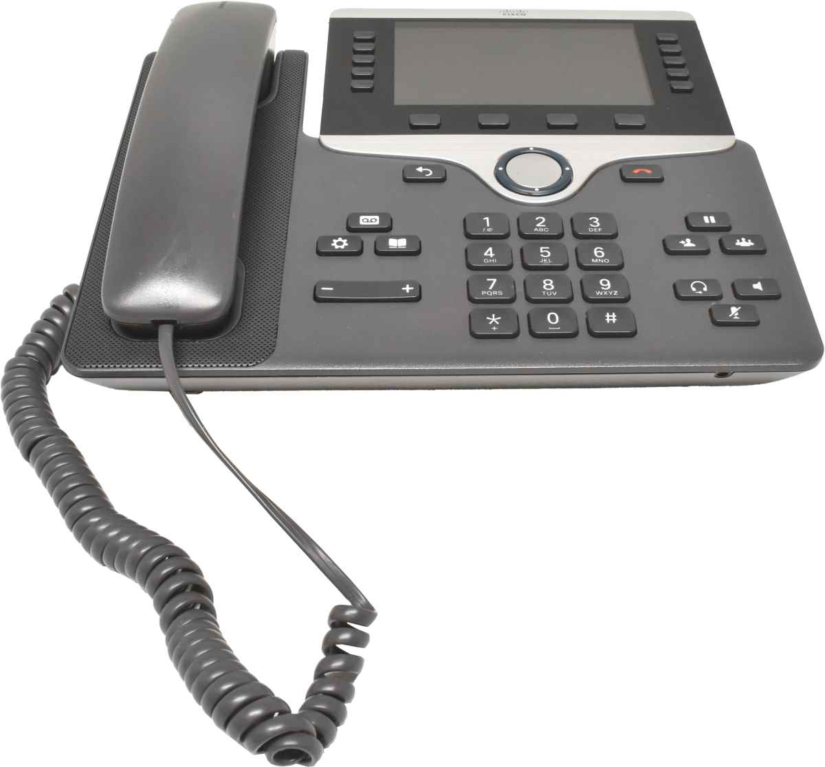 Cisco UC Phone CP-8861 IP VoIP Phone Charcoal Stand Handset CP-8861-K9