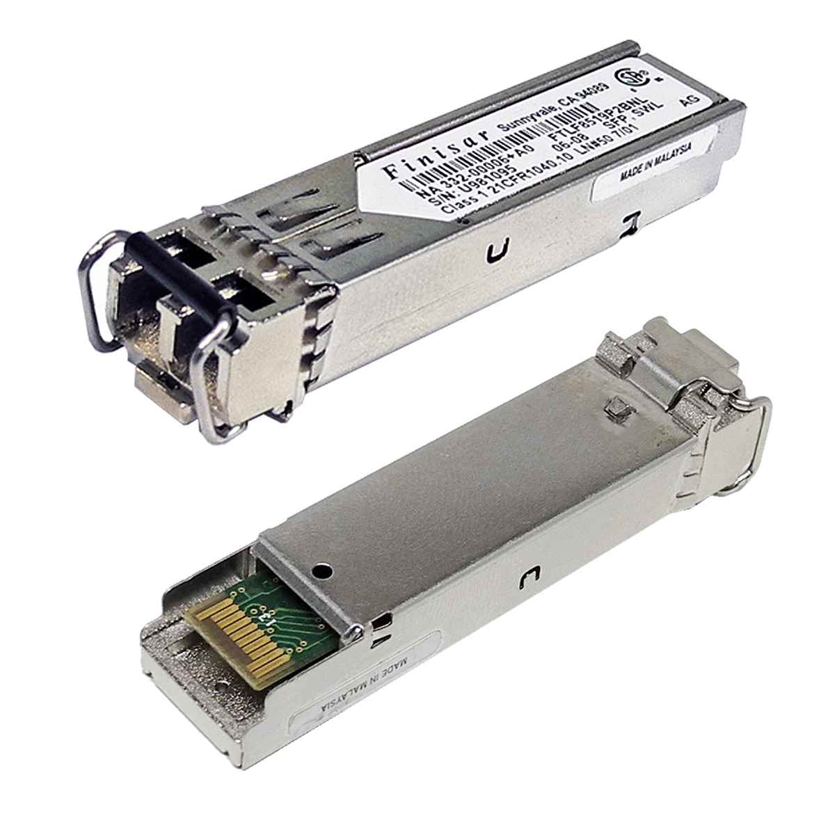Finisar NetApp SFP 1000Base-SX 2GB Transceiver FTLF8519P2BNL NA 332-00006+A0 10 x Finisar NetApp SFP FC 2Gb SWL Transceivers FTLF8519P2BNL NA 332-00006+A0