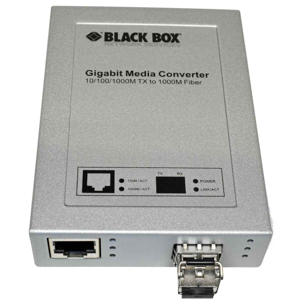 Black Box LGE217AE Gigabit Media Converter for 1000 BASE-TX into 1000 BASE-SX / LX without 5V Power Supply Black Box LGE217AE Gigabit Media Converter for 1000 BASE-TX into 1000 BASE-SX / LX without 5V Power Supply