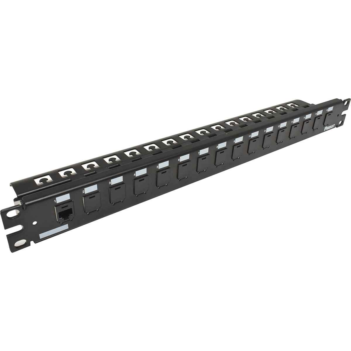 Panduit CP16WSBLY Shielded Modular Patchpanel 16-Port RJ45 LAN ProfiPatch 19" Panduit CP16WSBLY Shielded Modular Patchpanel 16-Port RJ45 LAN ProfiPatch 19"