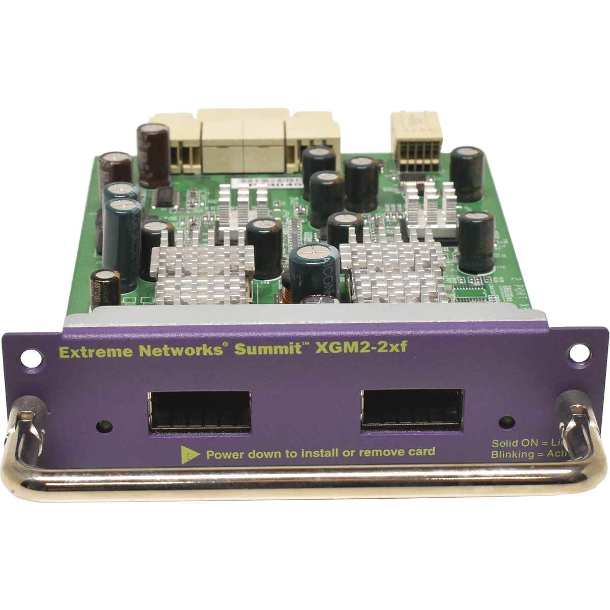 Extreme Networks 16112 XGM2-2xf Netzwerk Module 2-Ports XFP 10G für Extreme X350e Series Extreme Networks 16112 XGM2-2xf Netzwerk Module 2-Ports XFP 10G für Extreme X350e Series