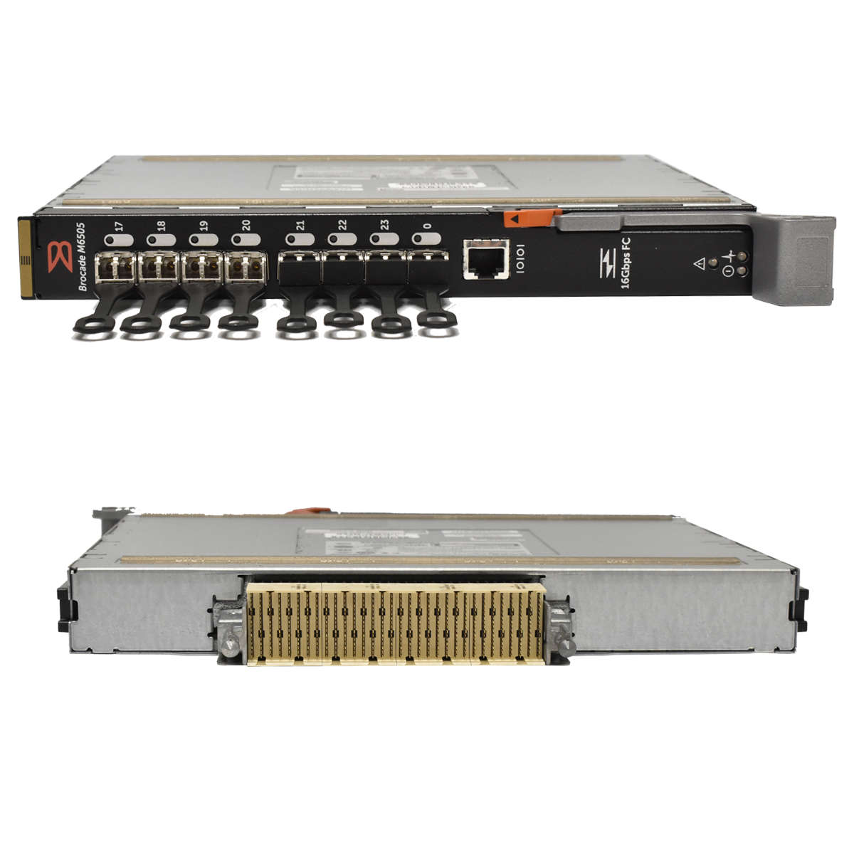 Dell Brocade M6505 24-Ports Blade Switch M1000e 01K4W5 000K3M 8x 16Gb SFP+