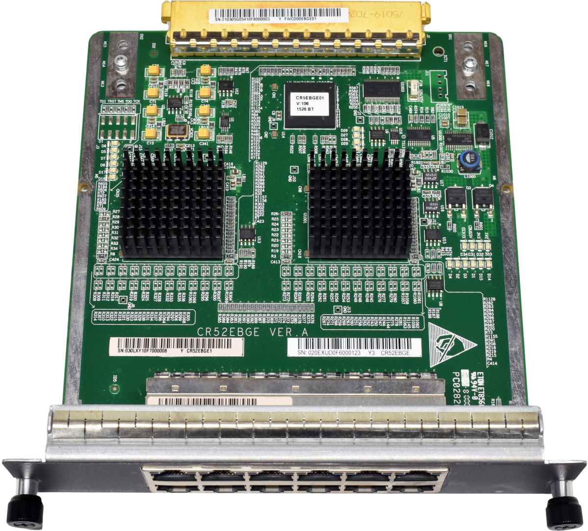 Huawei AntiDDos8080 CR52EBGE 12-Port RJ-45 GE Network Interface FPIC Huawei AntiDDos8080 CR52EBGE 12-Port RJ-45 GE Network Interface FPIC