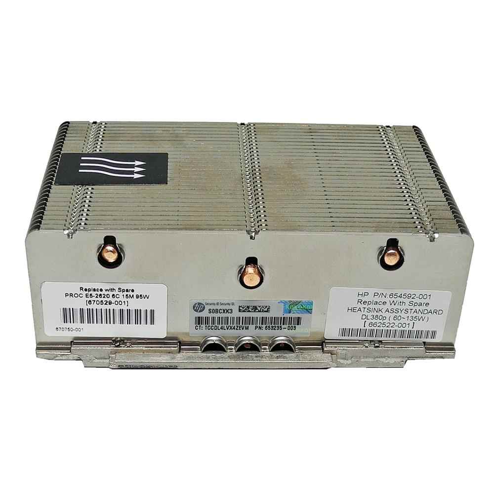 HP ProLiant DL380p G8 CPU Heatsink / Kühler 654592-001 670529-001 662522-001 HP ProLiant DL380p G8 CPU Heatsink / Kühler 654592-001 670529-001 662522-001