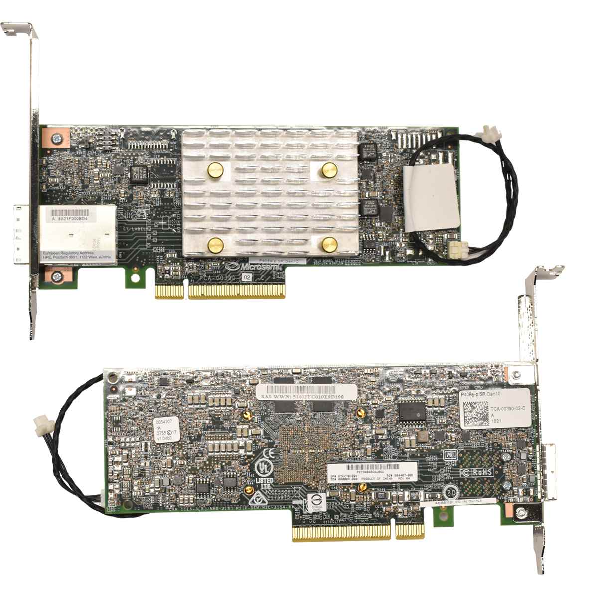 HPE Smart Array P408e-p SR Gen10i SAS RAID Controller PCI-E x8 4GB Cache SP#: 836270-001