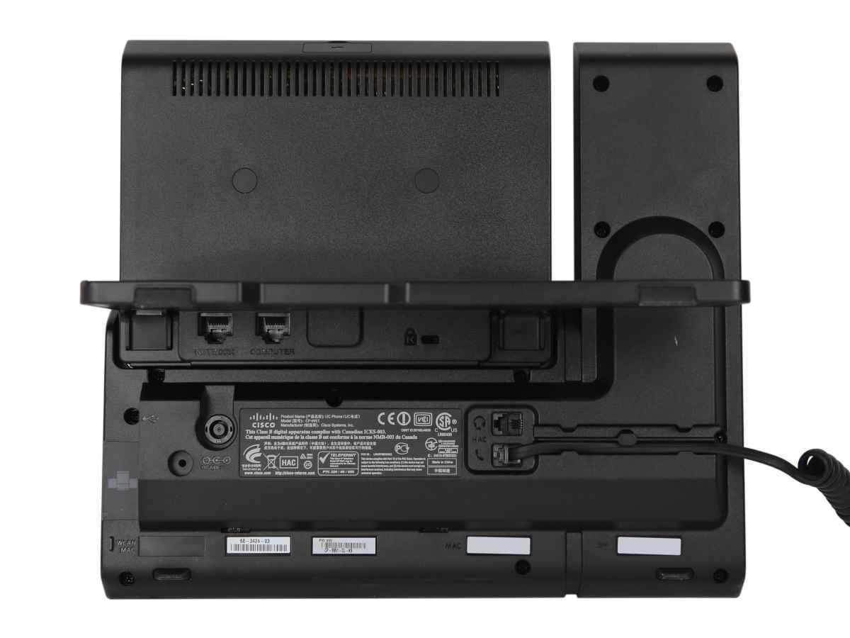 Cisco UC Phone CP-9951 IP VoIP Phone Charcoal Stand Handset CP-9951-CL-K9