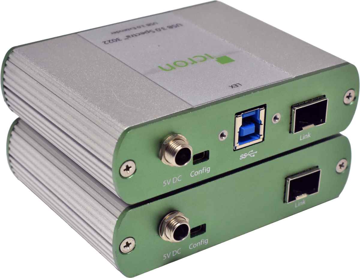 Icron USB 3.0 Spectra 3022 IC3022L-02-300159 MMF Remote/Local Extender Set
