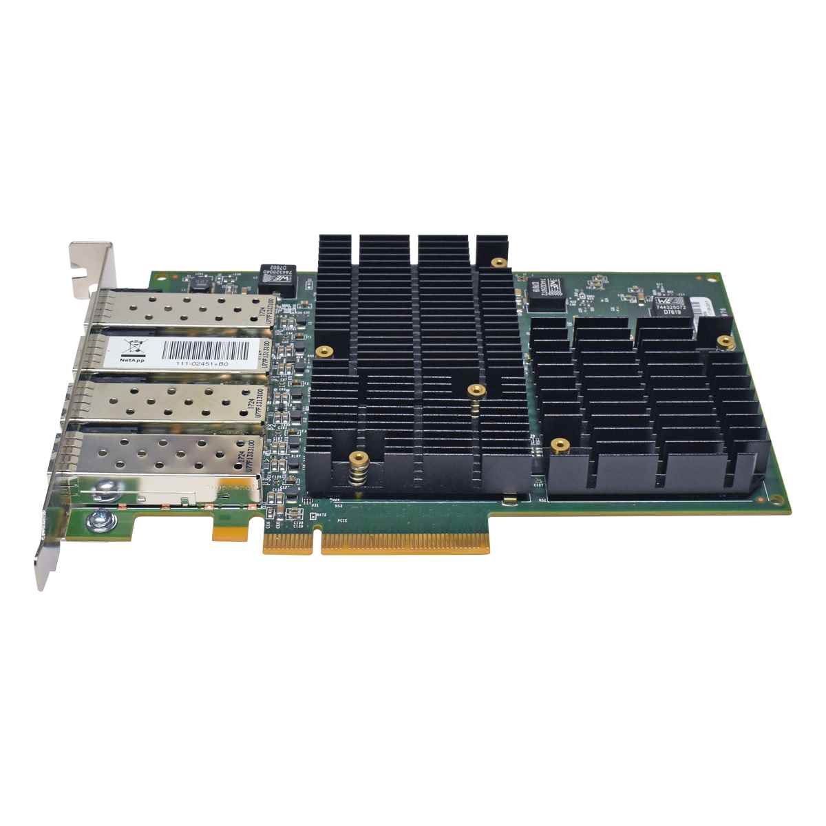 NetApp X1133A-R6 FC Quad-Port SFP+ 16 Gb/s PCIe x8 Server Adapter 111-02451+B0 NetApp X1133A-R6 FC Quad-Port SFP+ 16 Gb/s PCIe x8 Server Adapter 111-02451+B0