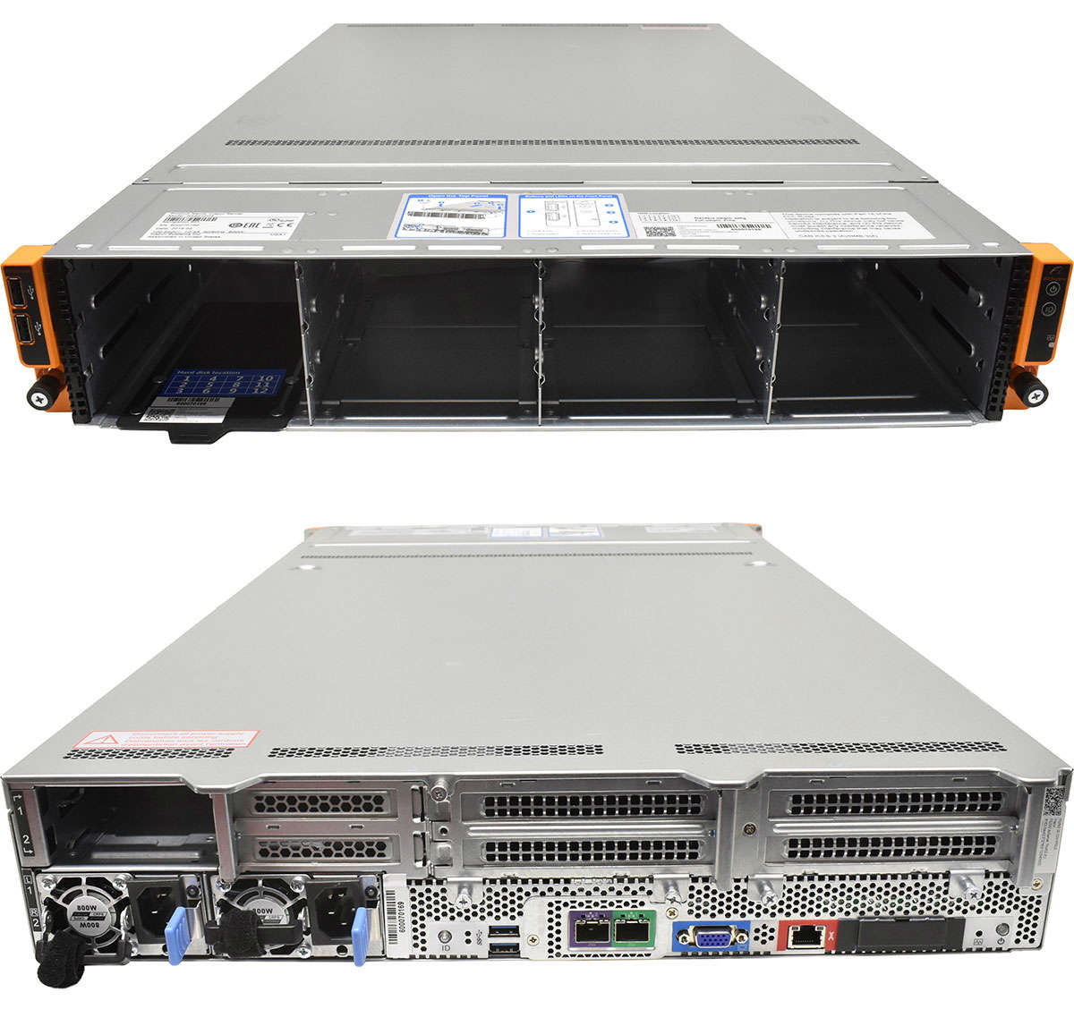 Aliserver Inspur SA5212H5 Thor02-2U 2x LGA-3647 2x SFP+ 2x Kühler No Backplane