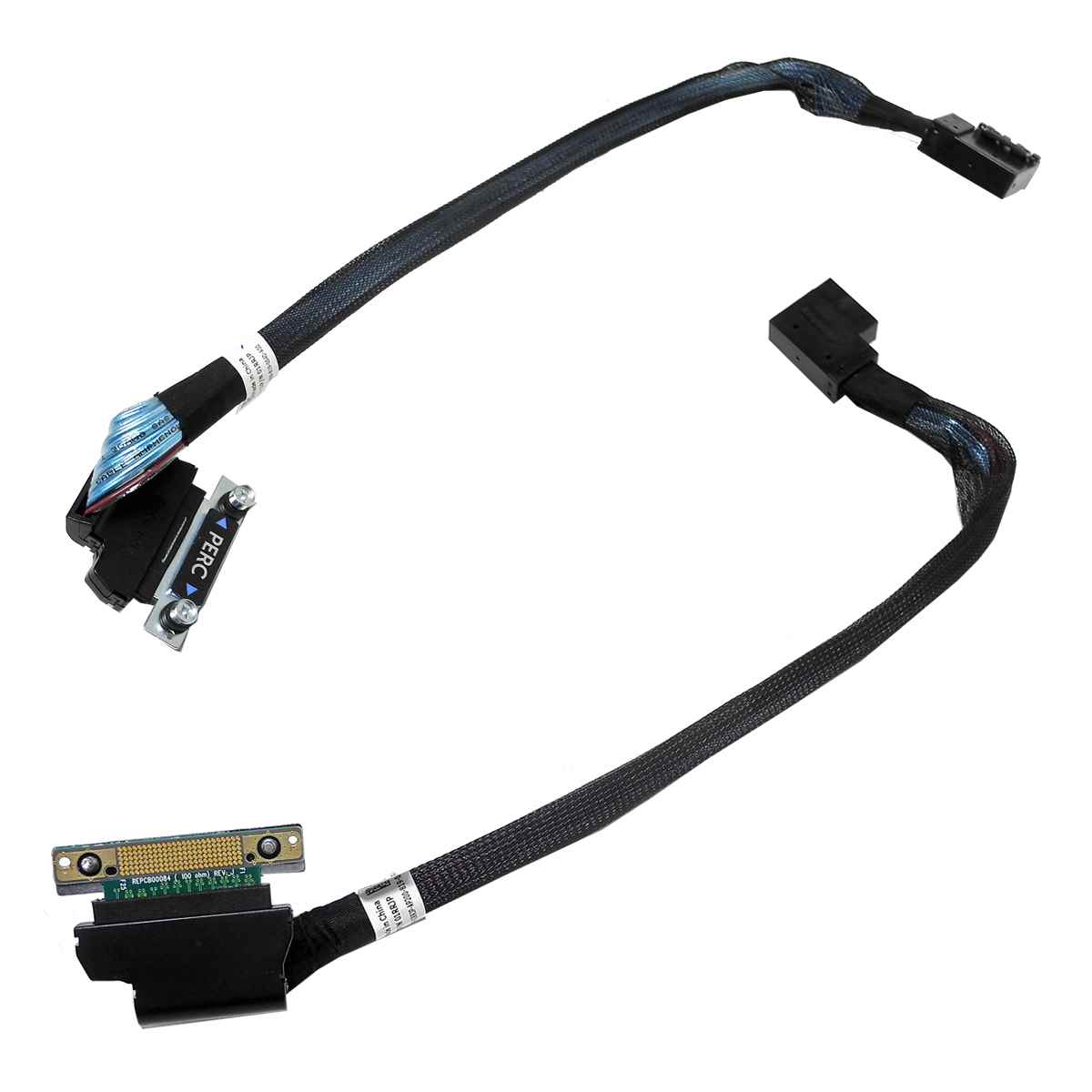 DELL 01RRJP SAS Kabel 0,35 m lang 2x SFF-8643 Winkel – MPERC für R740 R740xd DELL 08717G SAS Kabel 0,45/0,45 m lang 2xSFF-8643 Winkel – MPERC für R630 Server