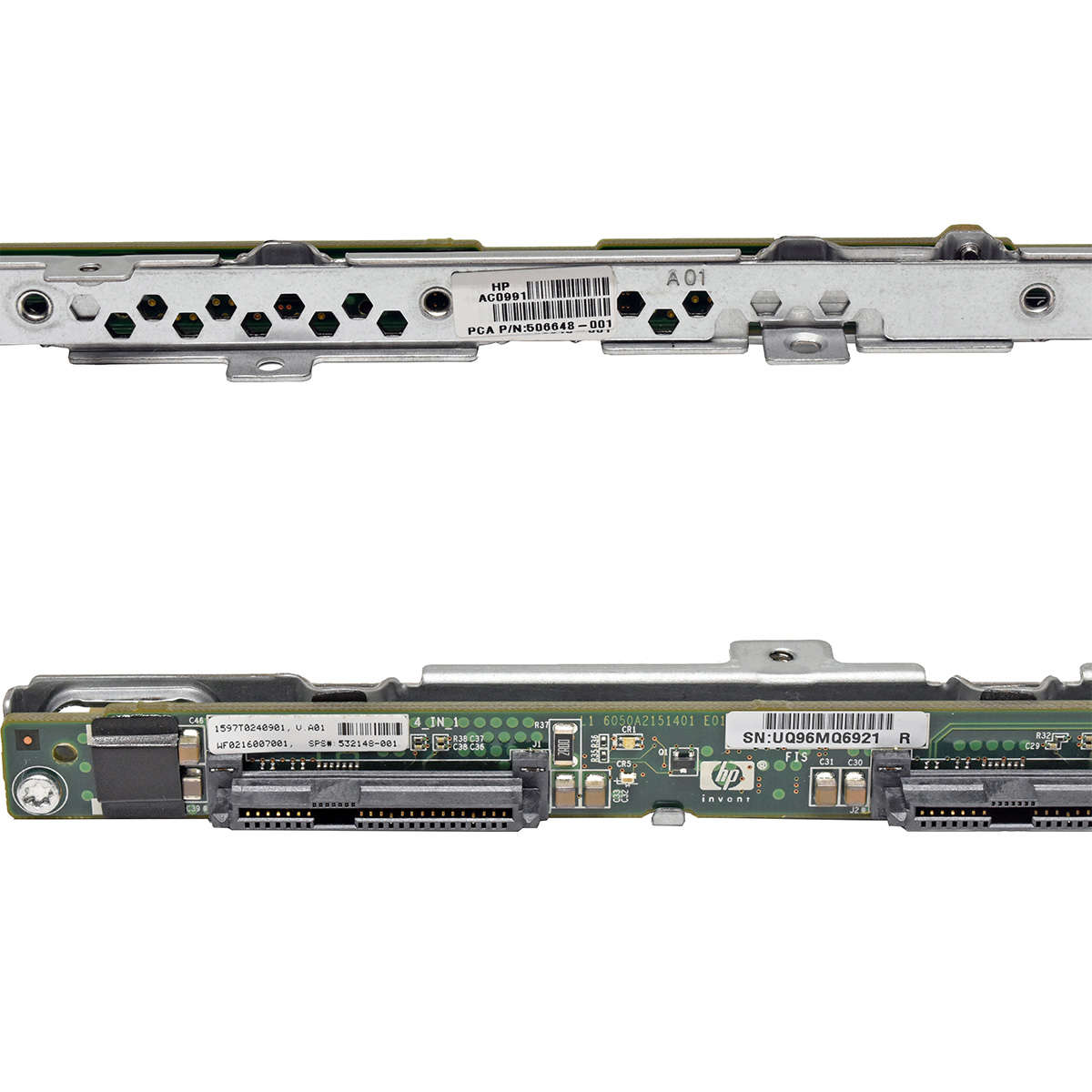 HP-ProLiant-DL360-G6-G7-SAS-Backplane-506648-001-5-006.jpg HP ProLiant DL360 G6 G7 SAS Backplane 506648-001 532148-001