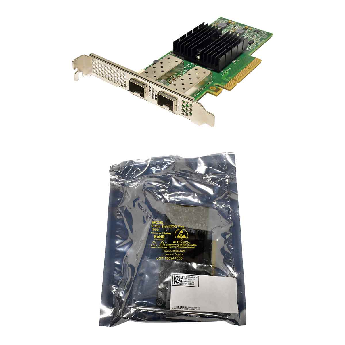 DELL Mellanox ConnectX-3 10GbE Dual Port Adapter CX322A 0W0RM9 FP