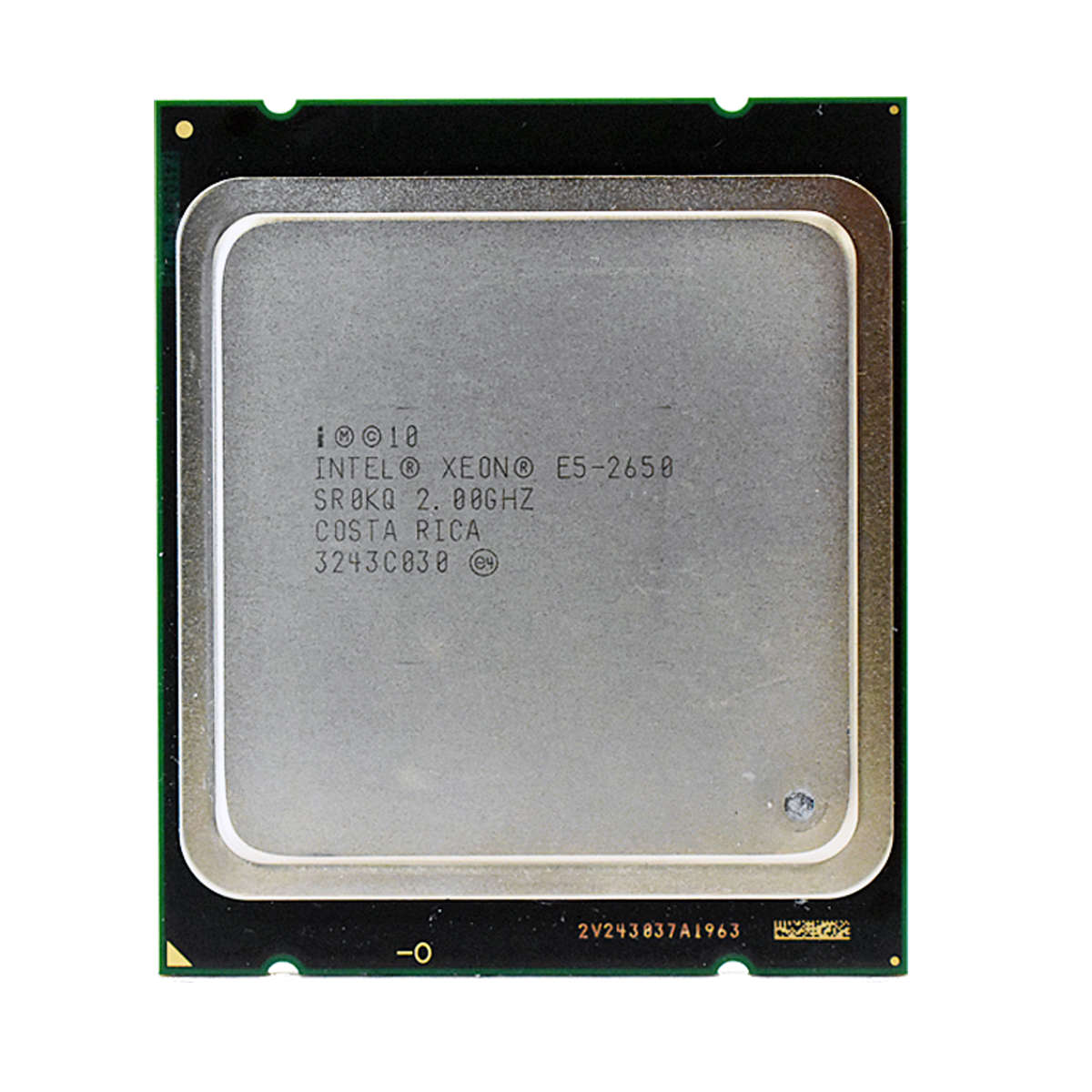 Intel-Xeon-Processor-E5-2650-20MB-Cache-2-00GHz-Oc-002.jpg Intel Xeon Processor E5-2650 20MB Cache 2.00GHz OctaCore FC LGA 2011 P/N SR0KQ