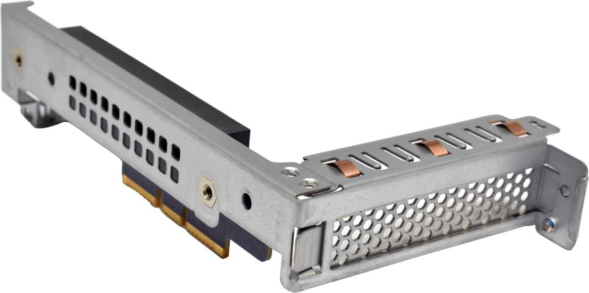 Gigabyte G292-Z20 / G292-280 PCIe x16 Low-Profile Riser Card CRSG01A + Cage Right Side
