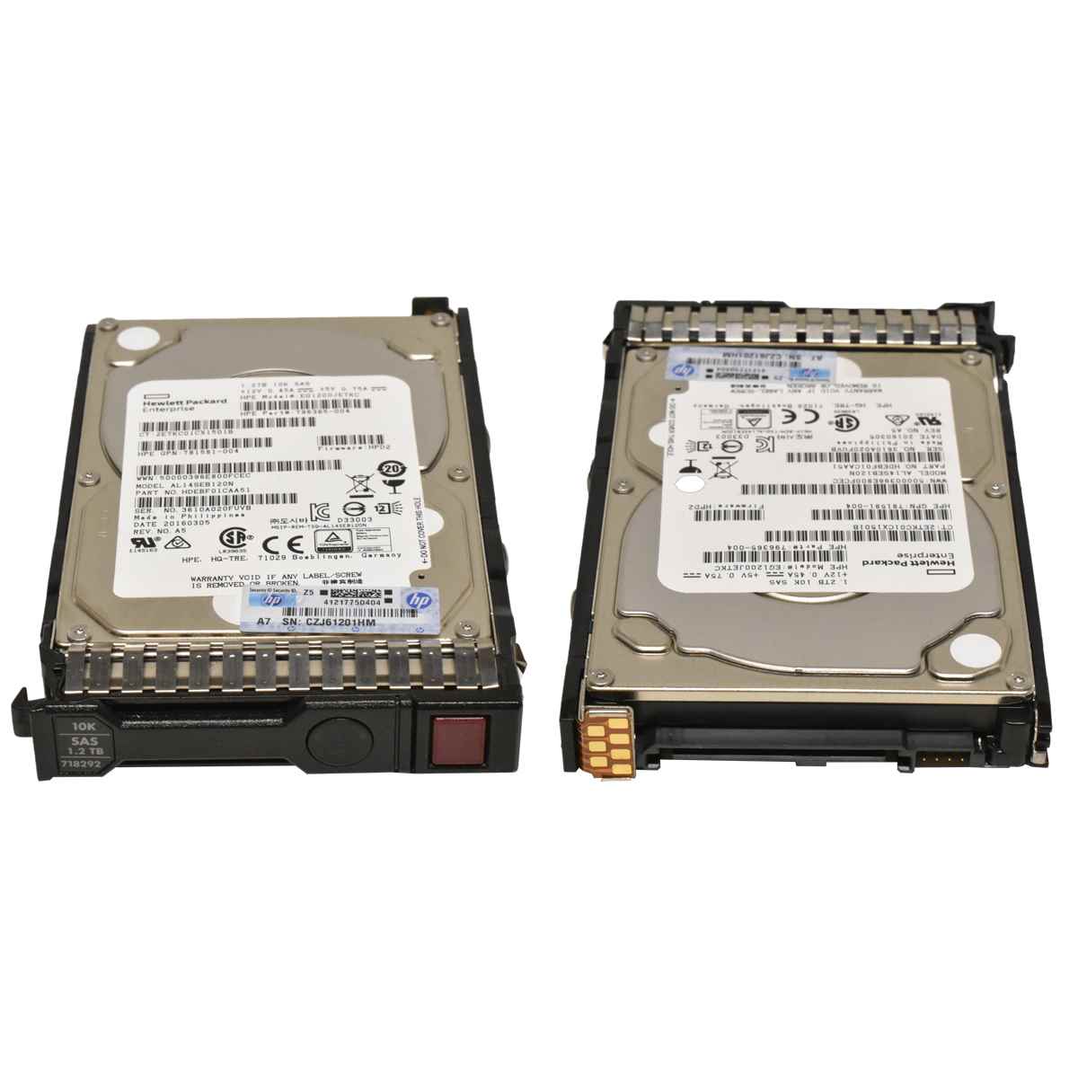 HP 2TB 2.5" 12G 10K SAS HDD Festplatte EG1200JETKC 718292-001 HP 2TB 2.5" 12G 10K SAS HDD Festplatte EG1200JETKC 718292-001