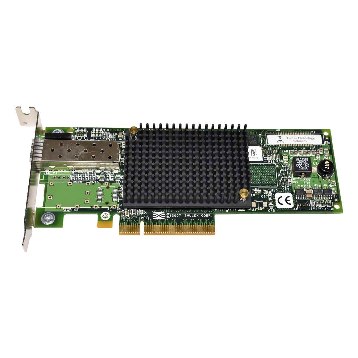 Fujitsu EMULEX LPE1250 8Gb/s PCIe x8 FC Adapter P002181-10A LP