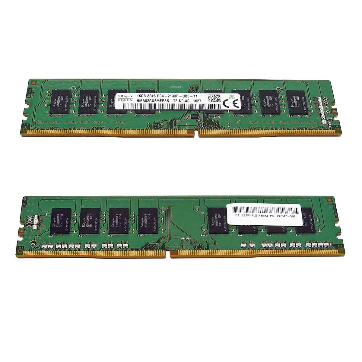 Samsung 16GB 2Rx8 PC4-2666V DDR4 RAM M393A2K43BB1-CTD Skhynix 16GB 1Rx4 PC4-2400T DDR4 RAM HMA82GR7MFR4N-UH