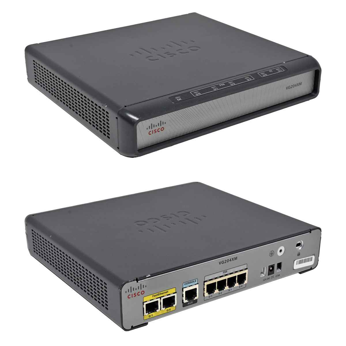 Cisco VG204XM 74-12045-01 Analog Voice Gateway - VoIP Telephone Adapter no PSU Cisco VG204XM 74-12045-01 Analog Voice Gateway - VoIP Telephone Adapter no PSU