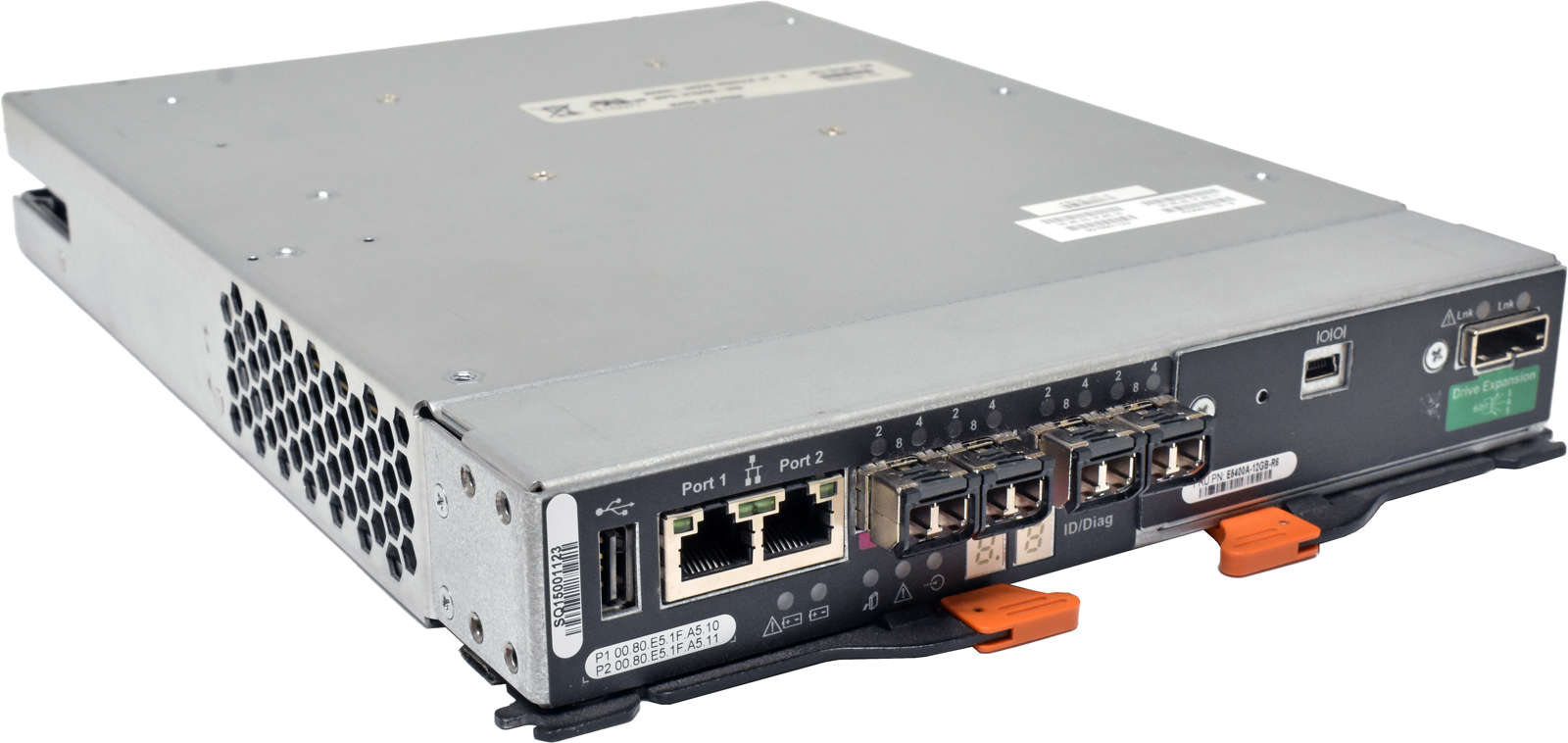 NetApp-E5400A-12GB-R6-12G-FC-ESM-Controller-GBICs-001.jpg NetApp E5400A-12GB-R6 12G FC ESM Controller +GBICs for E5400 E5400A