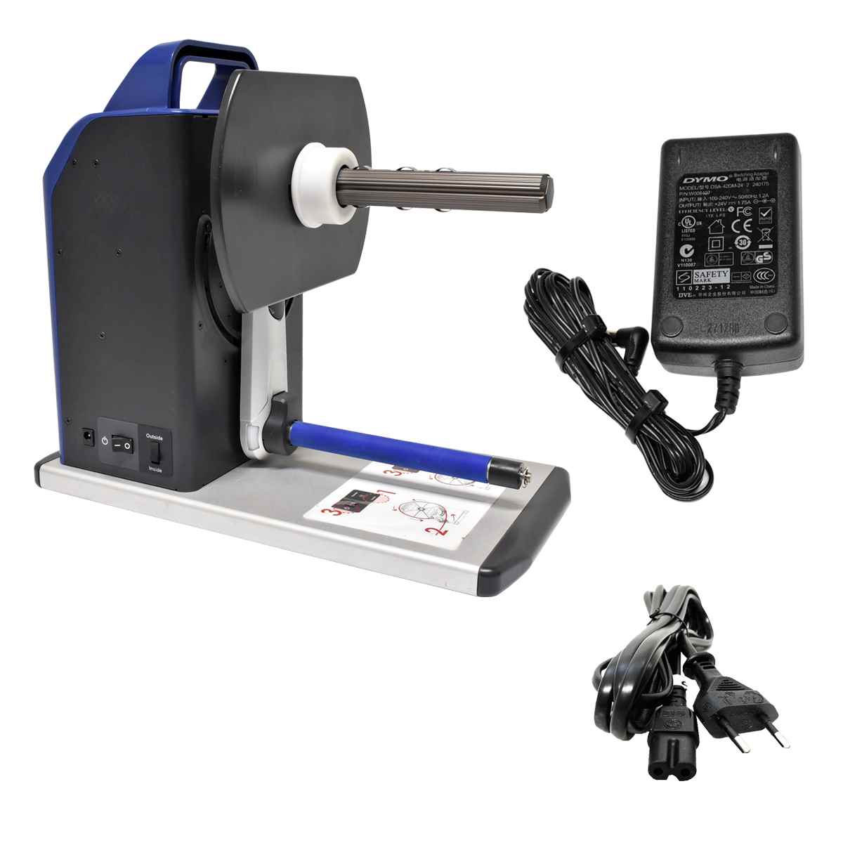 Godex Label Rewinder T-10 width 120mm + AC Adapter w/o pressure plate and fittings Godex Label Rewinder T-10 width 120mm + AC Adapter w/o pressure plate and fittings