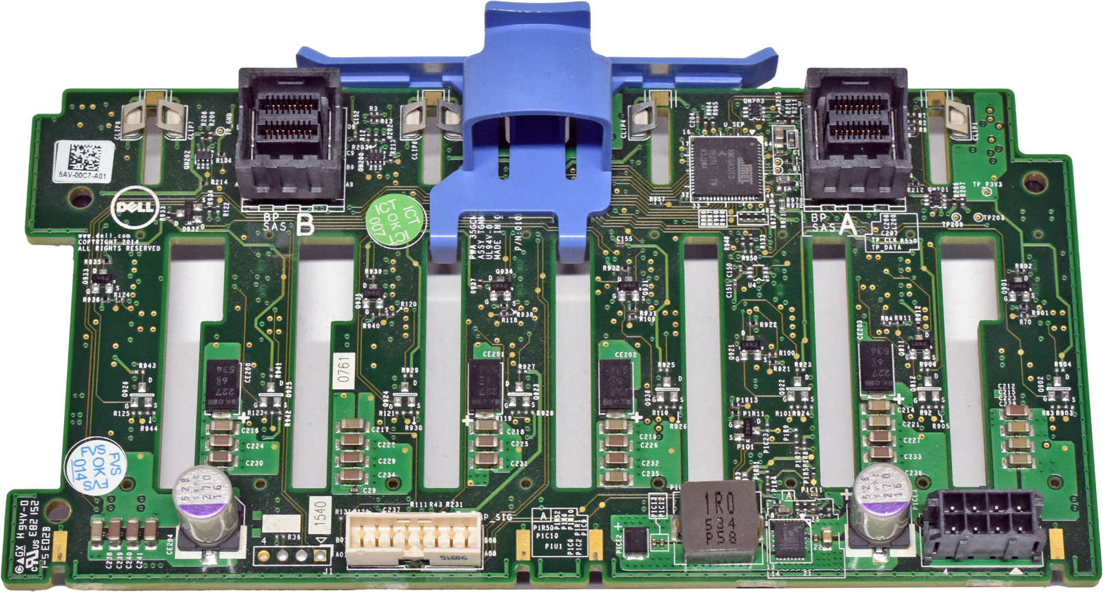 DELL 0TGNMY SAS Backplane 8 x 2.5” für PowerEdge R730 + Kabel