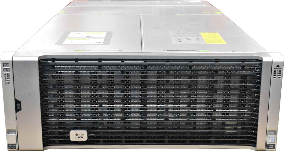 CISCO UCS S3260 Storage Server 4x Gold 6152 1024GB PC4 4x 480 GB SSD 56x LFF 3,5 + 4x SFF 2,5 CISCO UCS S3260 Storage Server 2x Intel E5-2650 V4 512GB PC4 2x 480 GB SSD 56x LFF 3,5 + 4x SFF 2,5