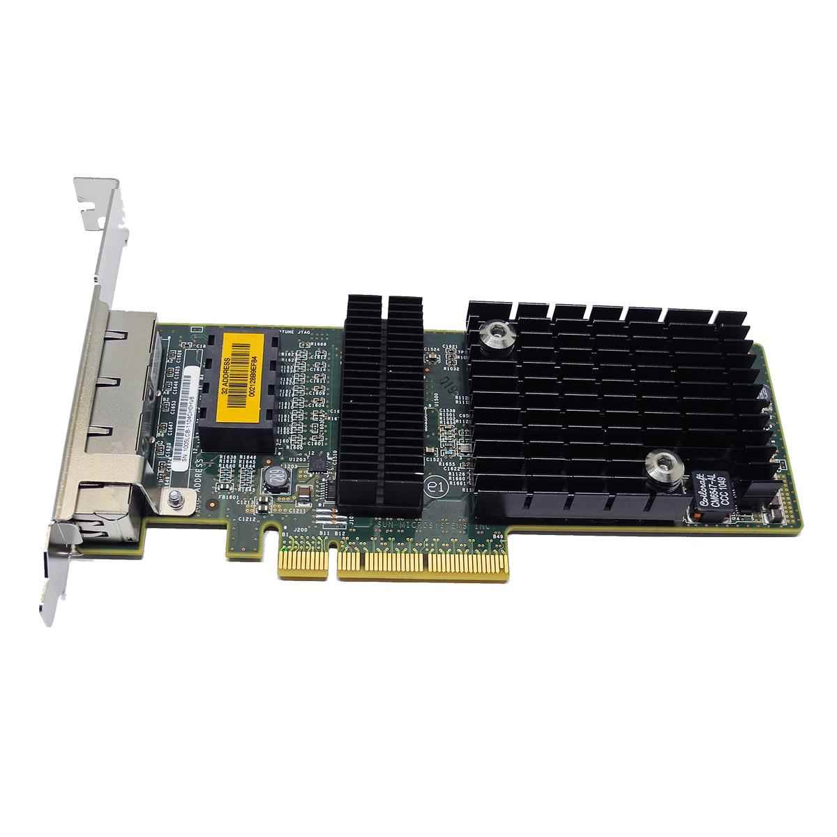 Sun ATLS1QGE Quad-Port Gb PCIe x8 Netzwerkkarte PN 501-7606-06, 511-1422-01 Sun ATLS1QGE Quad-Port Gb PCIe x8 Netzwerkkarte PN 501-7606-06, 511-1422-01