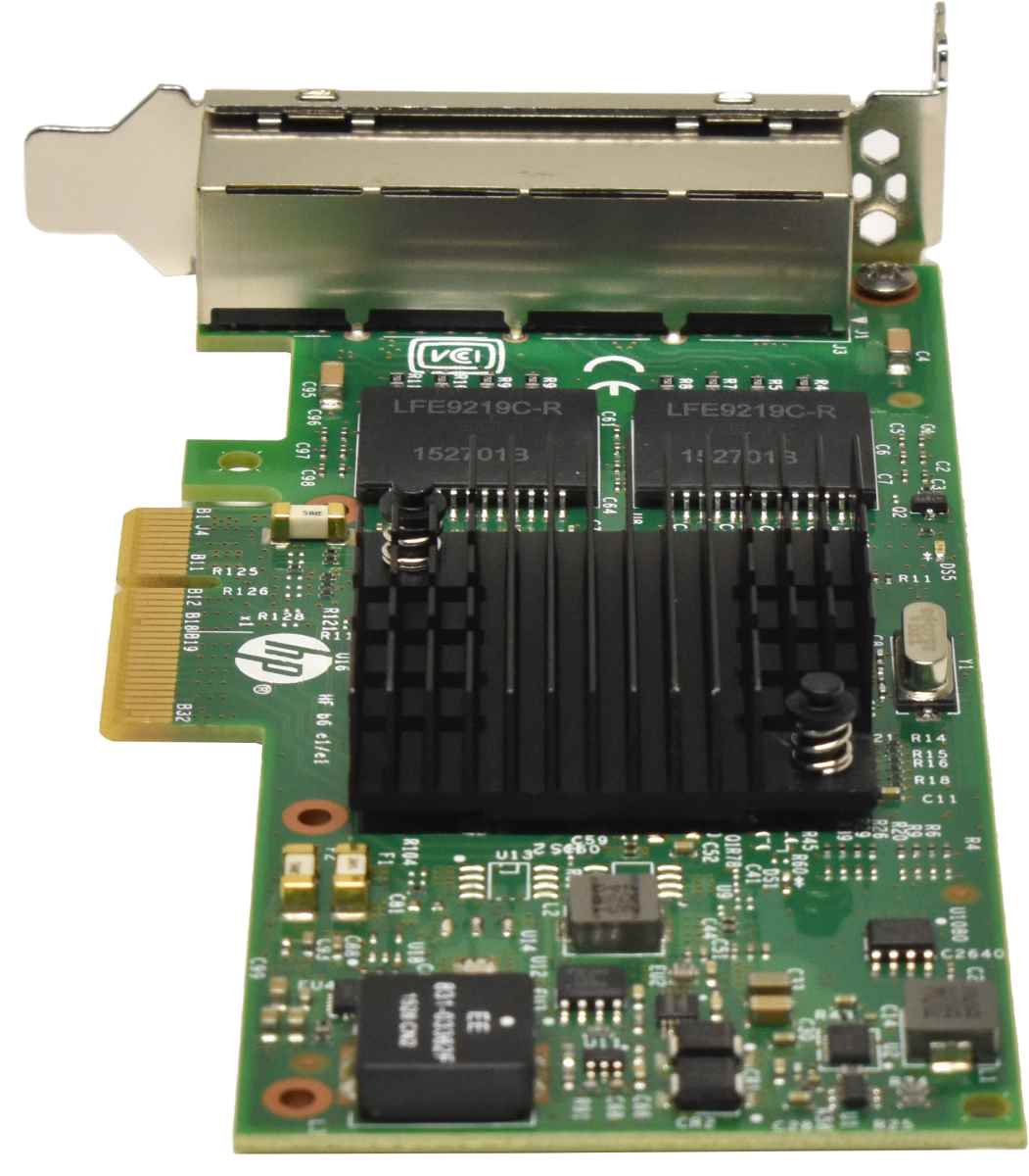 HP 366T Ethernet Quad-Port Gigabit Server Adapter 816551-001 811544-001 LP